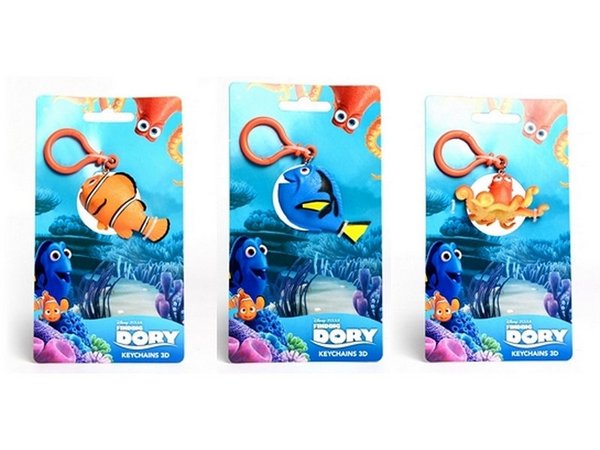 Disney Pixar Doria Etsimässä 3D Avaimenperä, Hank, oranssi